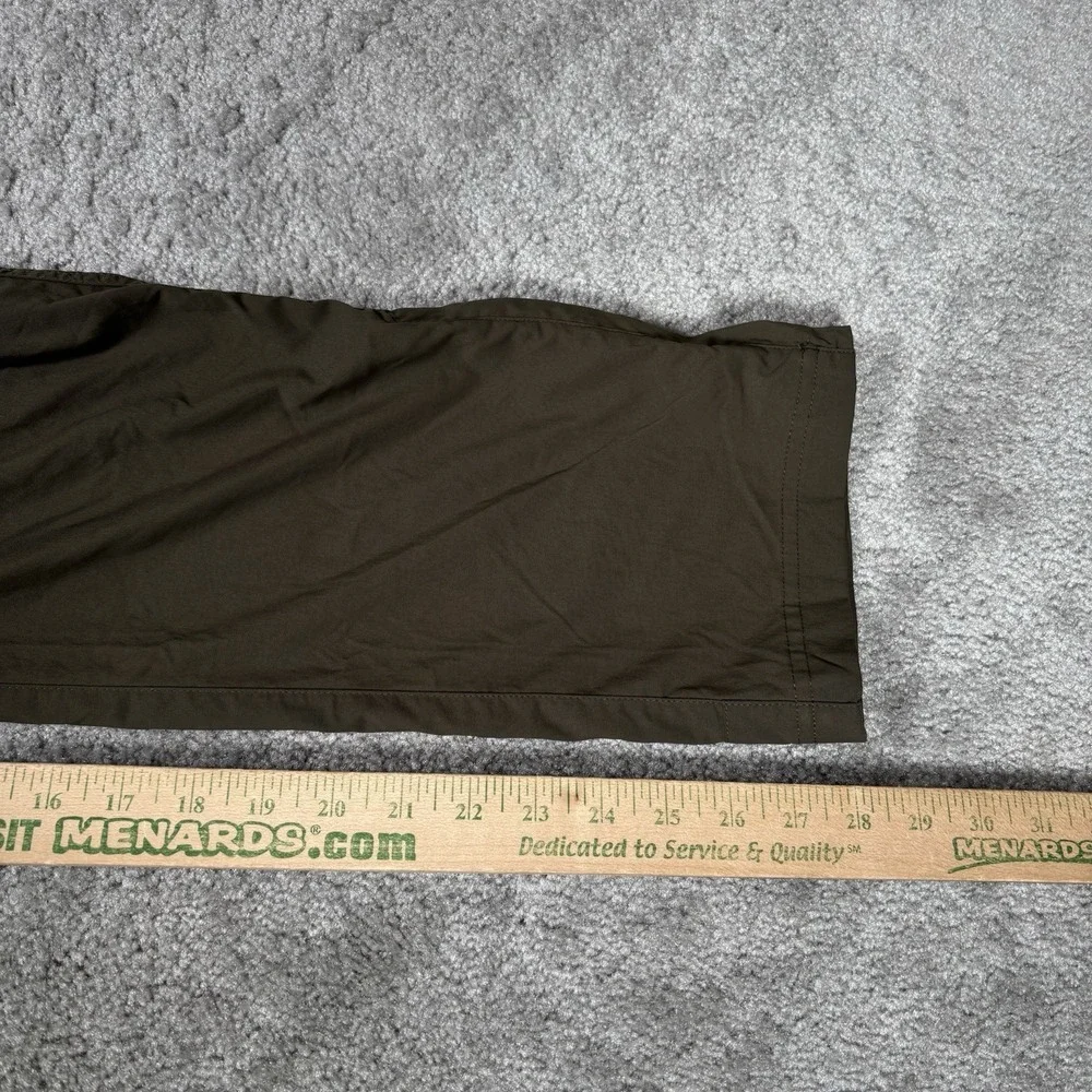 REI Co-op Pants Youth Boys L Green Sahara Convertible Cargo Nylon Stretch Hiking